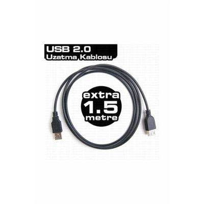 DARK USB2EXTL150 1.5M UZATMA KABLOSU SİYAH