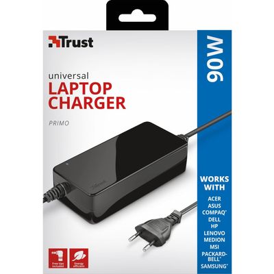 TRUST 22142 90W EVRENSEL NOTEBOOK ŞARJ ALETİ