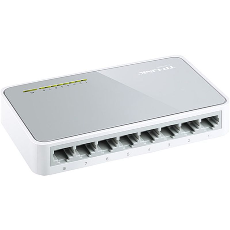 TP-LINK TL-SF1008D 8 PORT 10/100Mbps DESKTOP SWİTCH