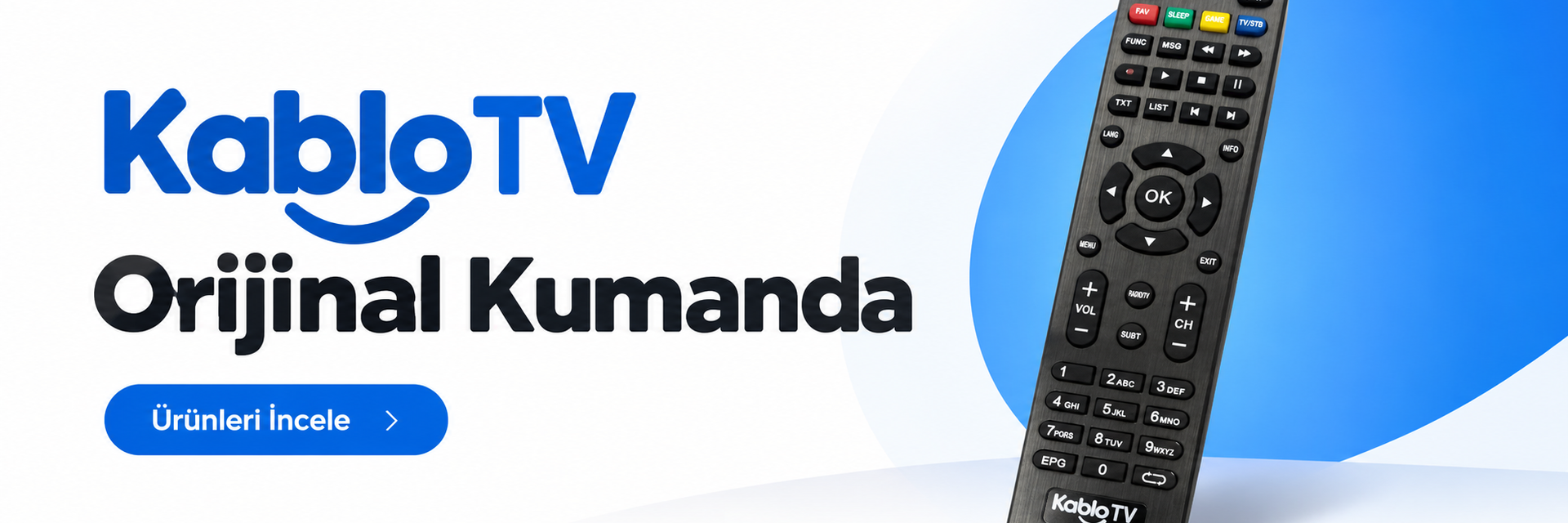 Türksat Kablo TV Teledünya Kumandası