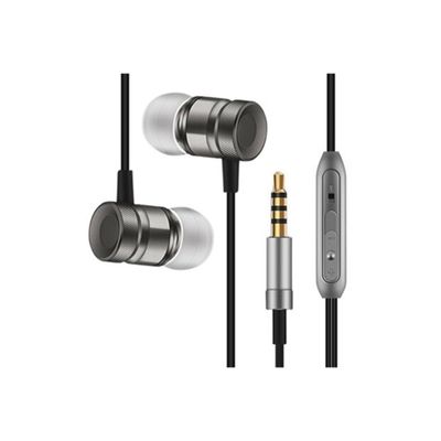MAGIC METAL PİSTON MİKROFONLU KULAKLIK SİYAH,GRİ