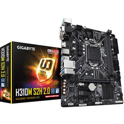 GIGABYTE H310M S2H 2.0 INTEL 1151 PIN 2666 MHZ DDR4