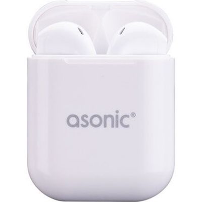 Asonic AS-TWS130 Beyaz Mobil Telefon Uyumlu Bluetooth Kulaklık
