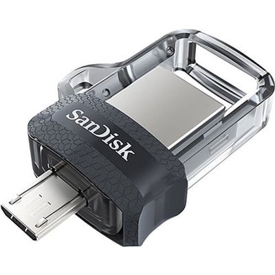 SANDİSK ULTRA DUAL DRIVE M364G GREY SILVER SDDD3-064G-G46