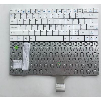 CLEVO M72 M720 M710 M710L M720S M720T M728T M729T M728 NOTEBOOK KLAVYE BEYAZ EN-Q