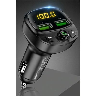 FLOVEME 3.4A ÇİFT USB ARAÇ HIZLI ŞARJ BLUETOOTH FM MP3 ÇALAR